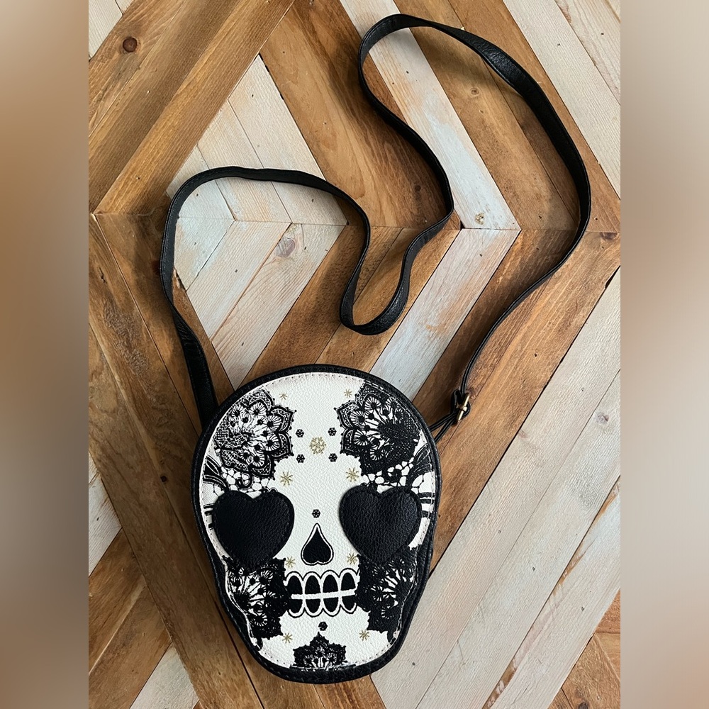 Sugar Skull Crossbody Purse 💀